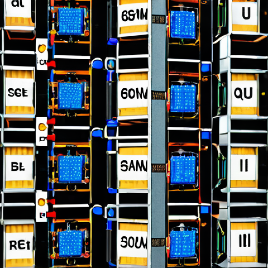 **Image of a Transformer model in action:** A neural network visualization highlighting the "Attention" mechanism, showing connections between words in a German sentence. Focus on the parallel processing aspect, perhaps with multiple processing threads visualized. Modern, tech-focused aesthetic.