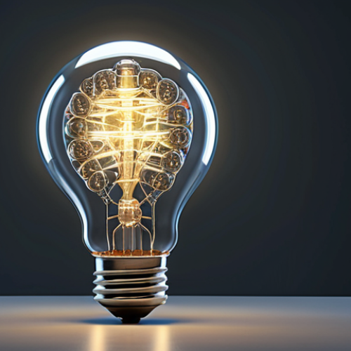 Home 14 **
Prompt: "Revolutionary AI transformation, a lightbulb illuminating the future of artificial intelligence, contrasting complex RNNs with a clear, modern design. Focus on the concept of a turning point."
**