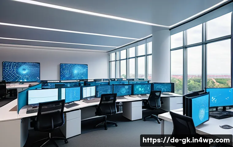 Transformer 아키텍처의 글로벌 동향 - A futuristic European research lab scene showcasing scientists collaborating on cutting-edge Transfo...